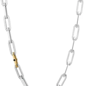 Brosway Collana Uomo in Acciaio e Cristalli | Collezione Caliburn - BBU01