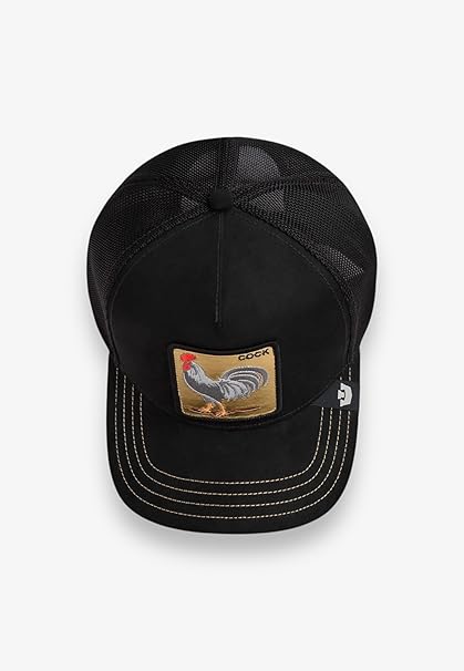 Goorin Bros. Cappello Trucker Edizione Golden Cock Misto Poliestere Nero Unisex - immagine 6