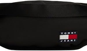 Tommy Jeans Marsupio TJM essential + logo nero black taglia unica uomo donna