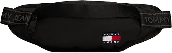Tommy Jeans Marsupio TJM essential + logo nero black taglia unica uomo donna