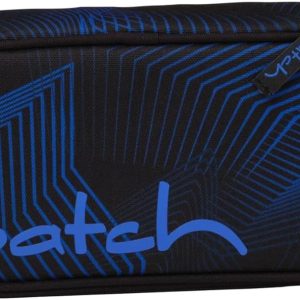 Satch Astuccio Scolastico Seismic Blue 22x6x11 Cm pensilcase