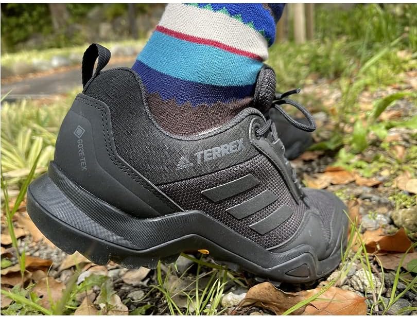 Adidas Scarpe Trail Terrex AX3 GTX Tessuto Tecnico Nero Uomo - immagine 3