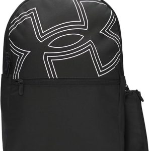 Under Armour Zaino Essential Printed Daypack Poliestere Nero Logo Bianco Unisex