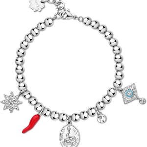 Brosway Bracciale Donna in Acciaio e Cristalli | Collezione Chakra - BHKB148