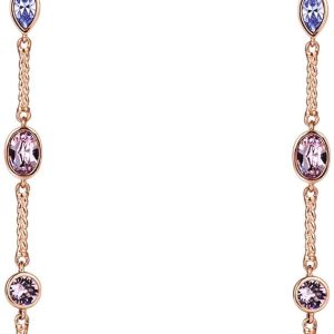 Brosway Orecchini Donna Pendenti in Ottone oro e Cristalli - Collezione AFFINITY - BFF62