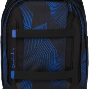 Satch Zaino scuola PACK Ergonomico Ecologico 30 Litri Seismic Blue