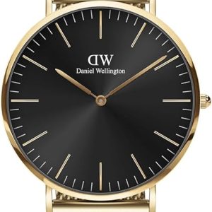 Daniel Wellington orologio classic revival 40mm 316L oro black DW00100631