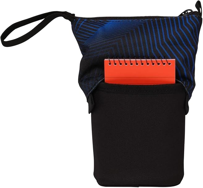Satch Pencil slider portapenne astuccio eco riciclato 17x19x7 cm Seismic Blue - immagine 4