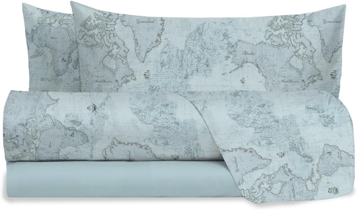 Jolly Set Completo Letto lenzuola matrimoniale Cotone federe FLAVIA AVIO - immagine 3