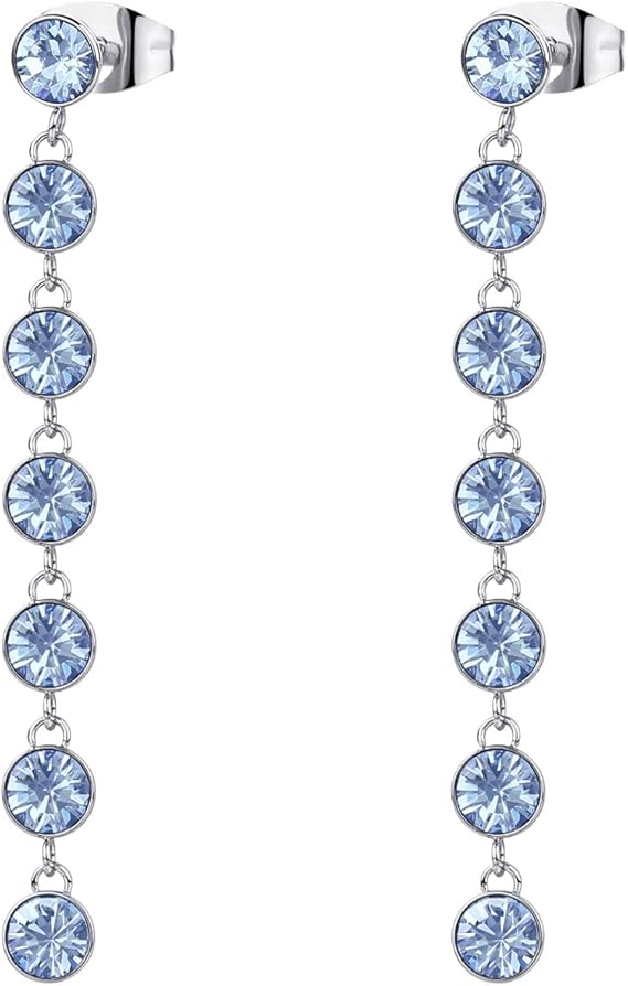 Brosway Orecchini donna Pendenti in Acciaio e Cristalli Collezione SYMPHONIA - BYM146