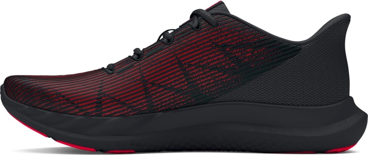 Under Armour scarpe sneakers corsa allenamento UA Charged Speed Swift nero rosso - immagine 4