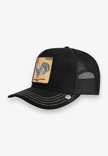 Goorin Bros. Cappello Trucker Edizione Golden Cock Misto Poliestere Nero Unisex - immagine 3