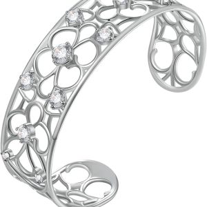 Brosway Bracciale Donna Rigido in Ottone e Cubic Zirconia Collezione Corinto - BOI11