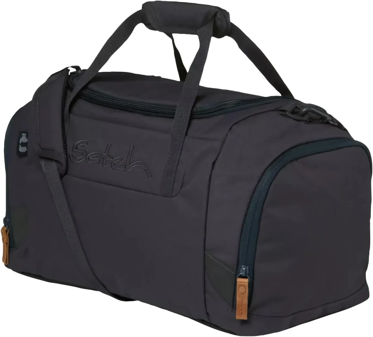 Satch Borsone Sportivo Nordic Grey 25 Litri in Tessuto Riciclato Grigio Scuro Bambino