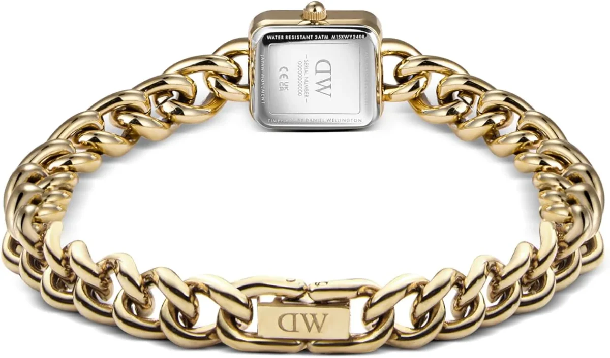 Daniel Wellington orologio donna JOLIE CHAIN 15X18 GOLD oro - immagine 5