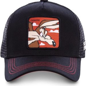 Capslab Cappellino con Visiera Collezione Looney Tunes Misto Cotone Nero Unisex
