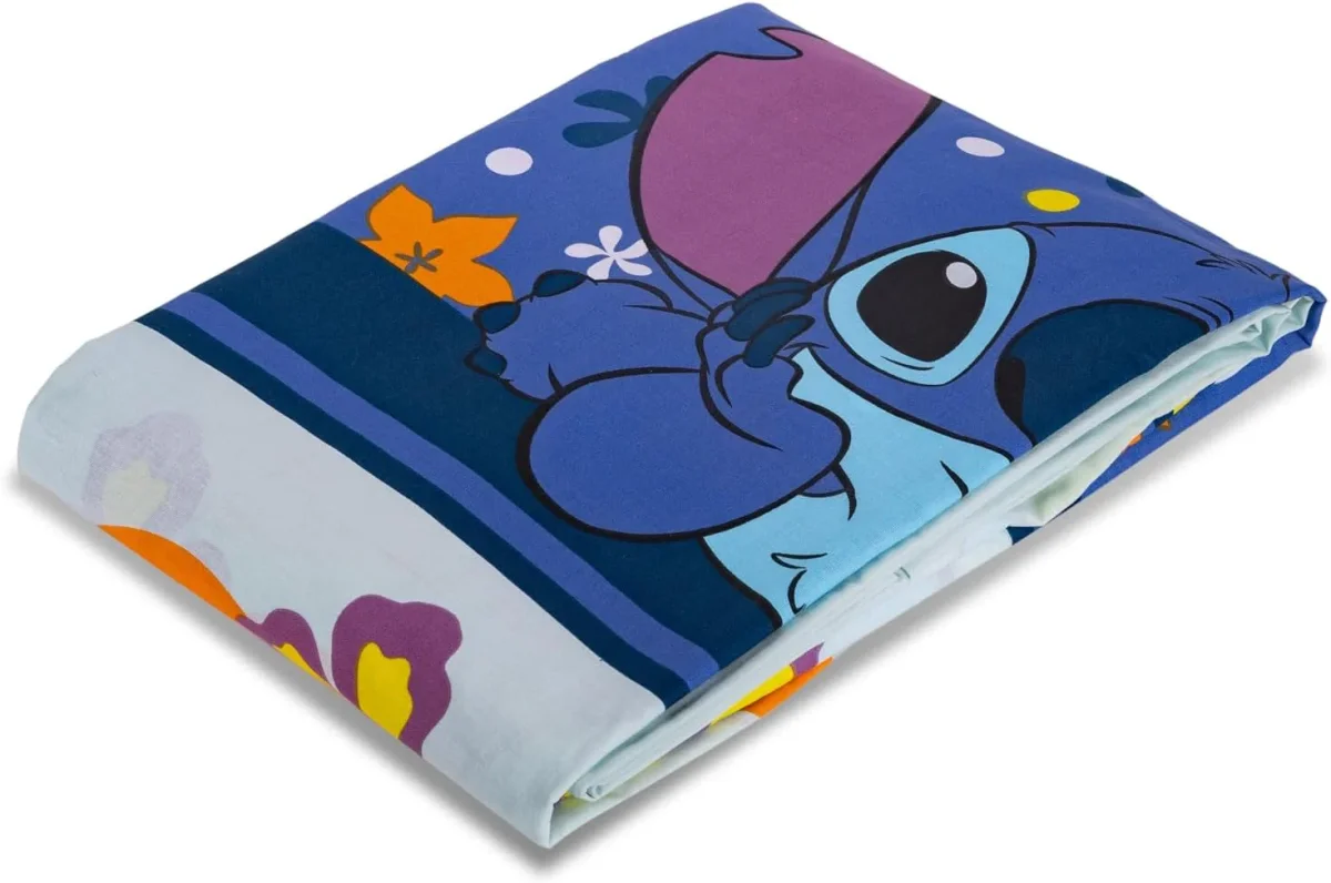 DISNEY Stitch Completo Letto lenzuola Singolo in Cotone lenzuola federe PRODOTTO UFFICIALE - immagine 6
