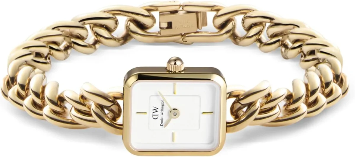 Daniel Wellington orologio donna JOLIE CHAIN 15X18 GOLD oro - immagine 6