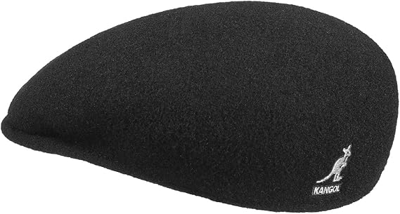 Kangol Cappello Coppola 504 Iconico in Lana Nero Unisex - immagine 4