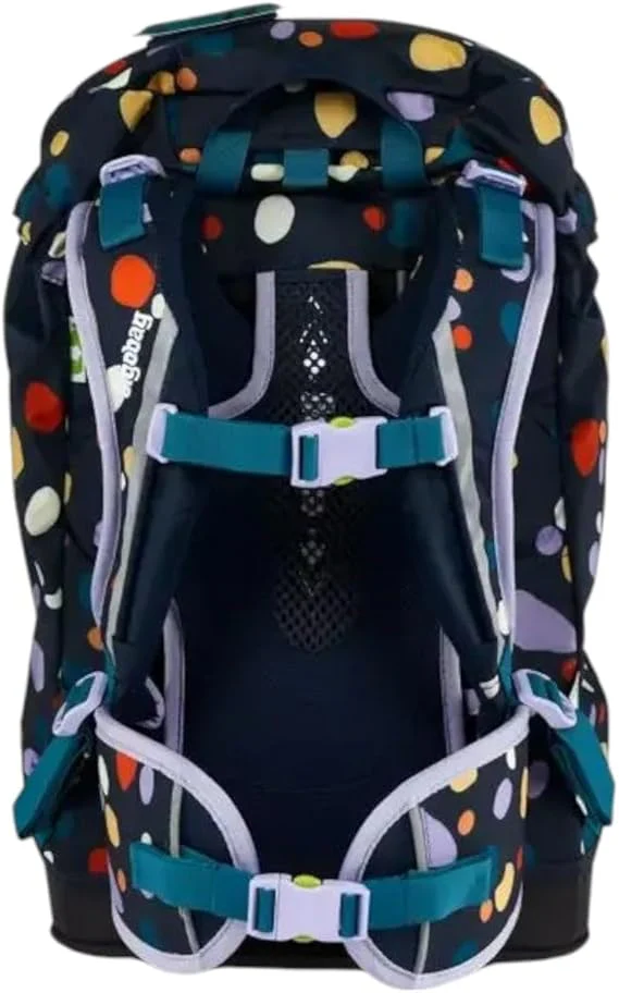 Ergobag Zaino Scuola Bambino Ergonomico Resistente Acqua Mosaic Stone Bear Blu Scuro - immagine 5