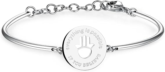 Brosway Bracciale Donna in Acciaio con Simbolo Mano Di Fatima Chakra - BHK44
