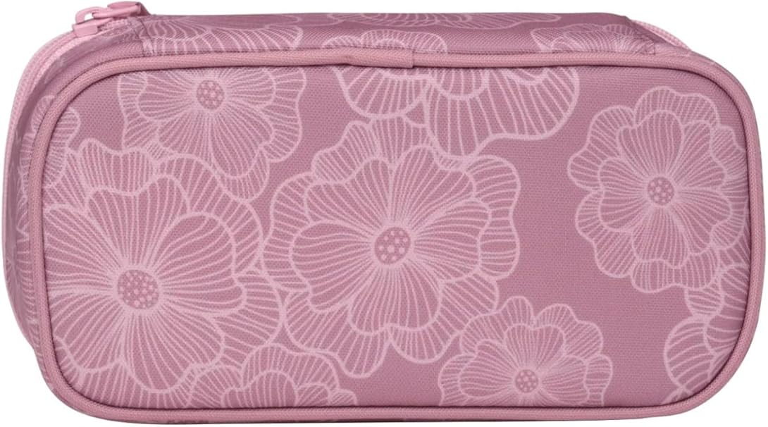Satch Portapenne Astuccio Scolastico 22x6x11 Cm pensilcase Magnolia Dream - immagine 5