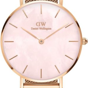 Daniel Wellington orologio petite 32mm inox 316L rose gold madreperla