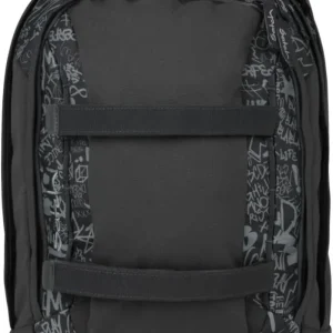 Satch Zaino scuola PACK Ergonomico Ecologico 30 Litri STREET INK nero black