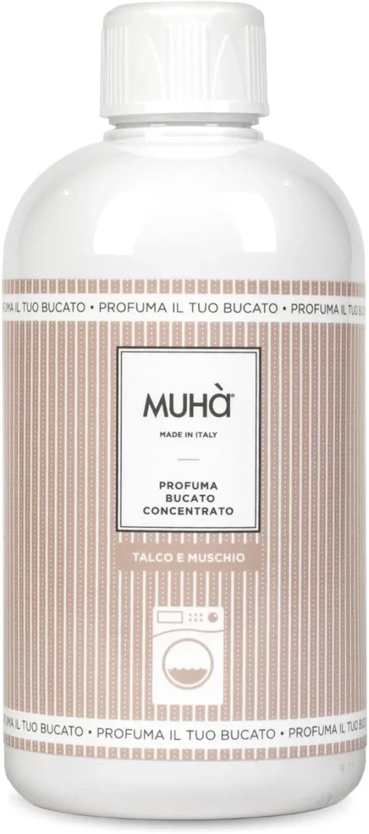 Muhà Essenza Concentrata Persistente Profuma Bucato Talco e muschio 400 Ml
