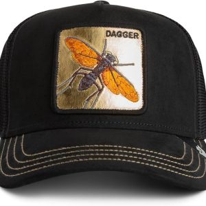 Goorin Bros. Cappello Trucker Edizione Golden Dagger Misto Poliestere Nero Unisex