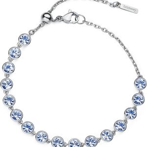 Brosway Bracciale Donna in Acciaio e Cristalli blu Collezione Symphonia - BYM152