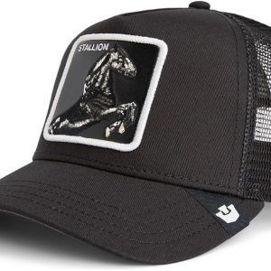Goorin Bros. Cappello Trucker The Farm Classic Cavallo 'Black Stallion' Nero Unisex