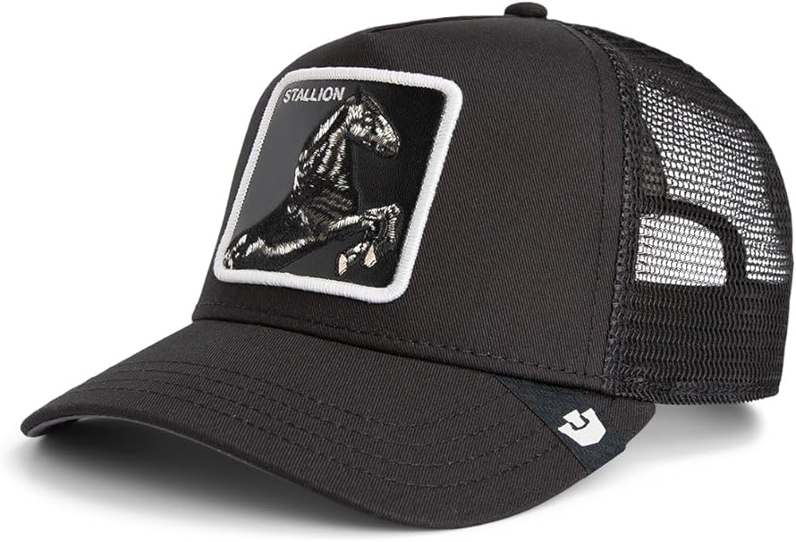 Goorin Bros. Cappello Trucker The Farm Classic Cavallo 'Black Stallion' Nero Unisex