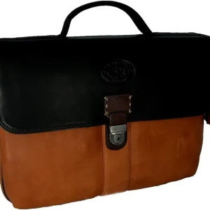 La Martina Borsa 24ore Messanger business Lavoro Roble Marrone Unisex