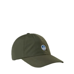 North Sails Cappello Baseball regolabile pile interno Trucker Cap taslan riciclato 623346 forest verde
