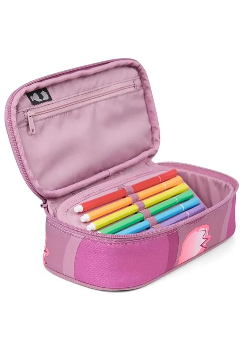 Satch Astuccio Rigido Walking Clouds 22x6x11 Cm Tessuto Riciclato Rosa Bambina Unisex - immagine 4