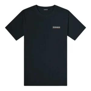 Napapijri Maglietta Manica Corta Iaato Cotone Blu