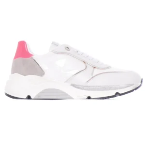 Manila Grace Sneaker Pelle Scamosciata Bianco