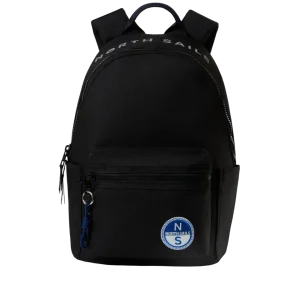 North Sails zaino core 28x13x43 cm canvas di cotone spalmato porta pc laptop 631042 black