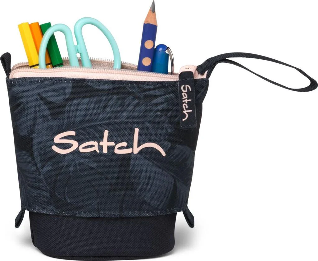 Satch Pencil slider portapenne astuccio eco riciclato 17x19x7 cm Midnight Jungle - immagine 4