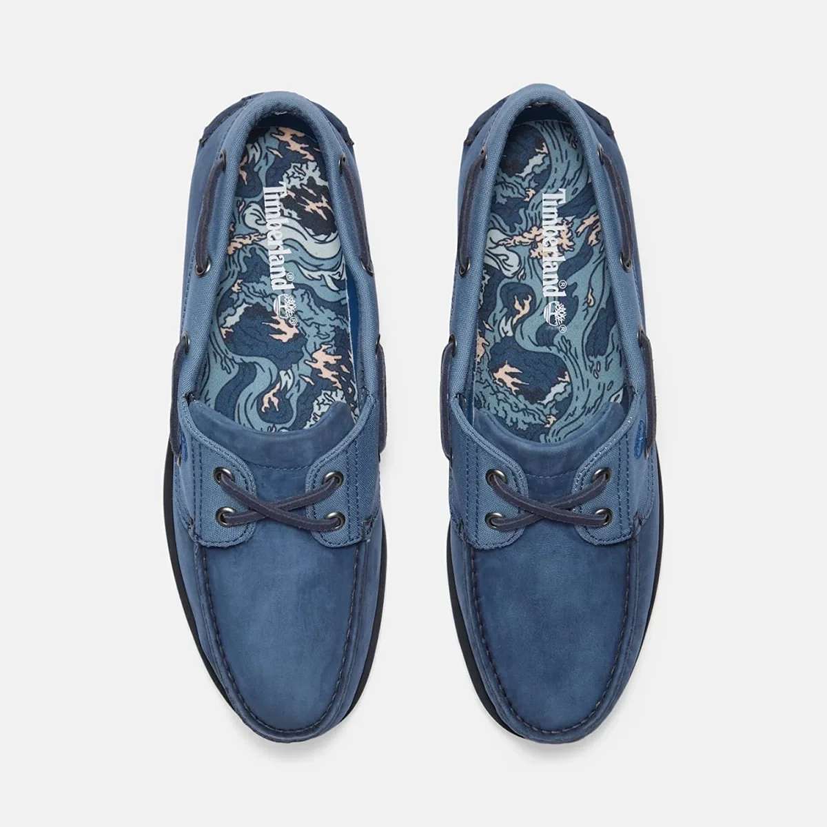 Timberland Scarpa da Barca Classic Uomo Tomaia in Pelle Blu Scuro - immagine 8