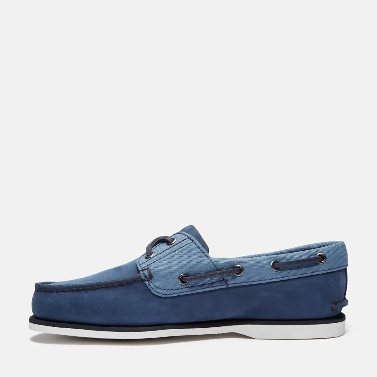 Timberland Scarpa da Barca Classic Uomo Tomaia in Pelle Blu Scuro - immagine 5