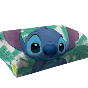 STITCH DISNEY Copriletto trapuntato Letto Singolo Cotone UFFICIALE 160x170 cm
