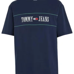 Tommy Jeans T-Shirt TJM Skate Archive Cotone Blu