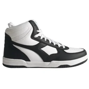 Diadora Sneaker Raptor Mid Pelle Sintetica Bianco