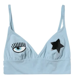 Chiara Ferragni Bralette Eye-star By Azzurro Donna