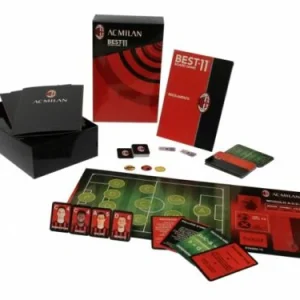 Gioco da tavolo MILAN Best11 gestionale società board game carte rosso nero BEST11MIL