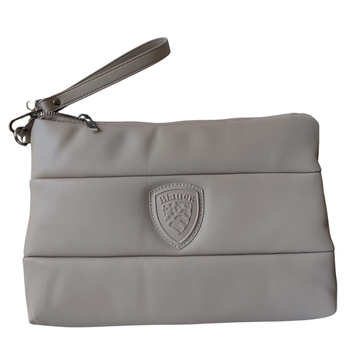 Blauer Borsa Pochette Borsellina Polso Strip Clutch crema F5ENVELXS01