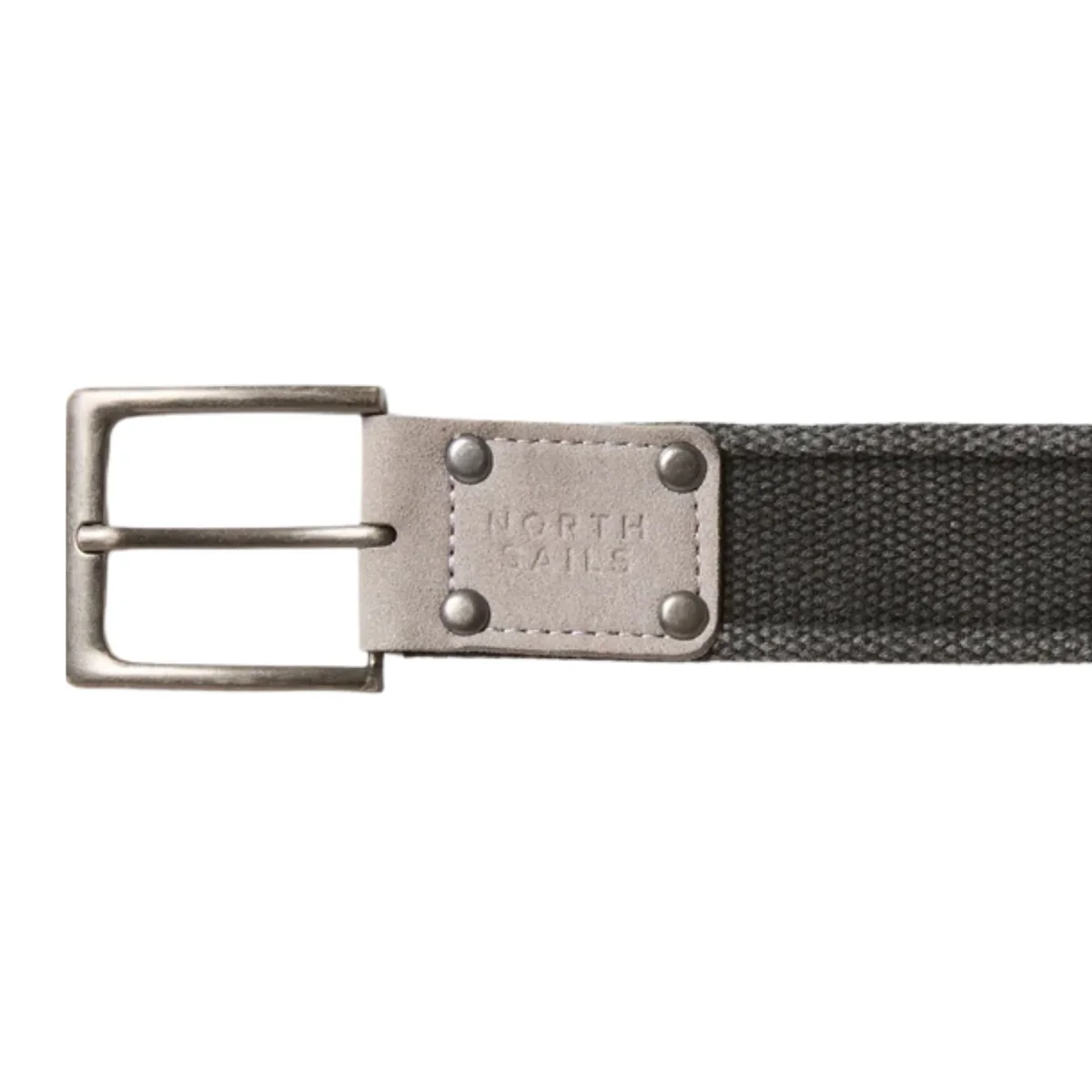 North Sails cintura belt 100% cotone archivio canvas vintage nero 0952 - taglia unica regolabile - immagine 3