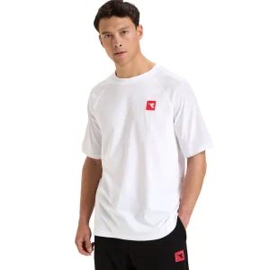 Diadora T-Shirt SS Urbanity Cotone Bianco